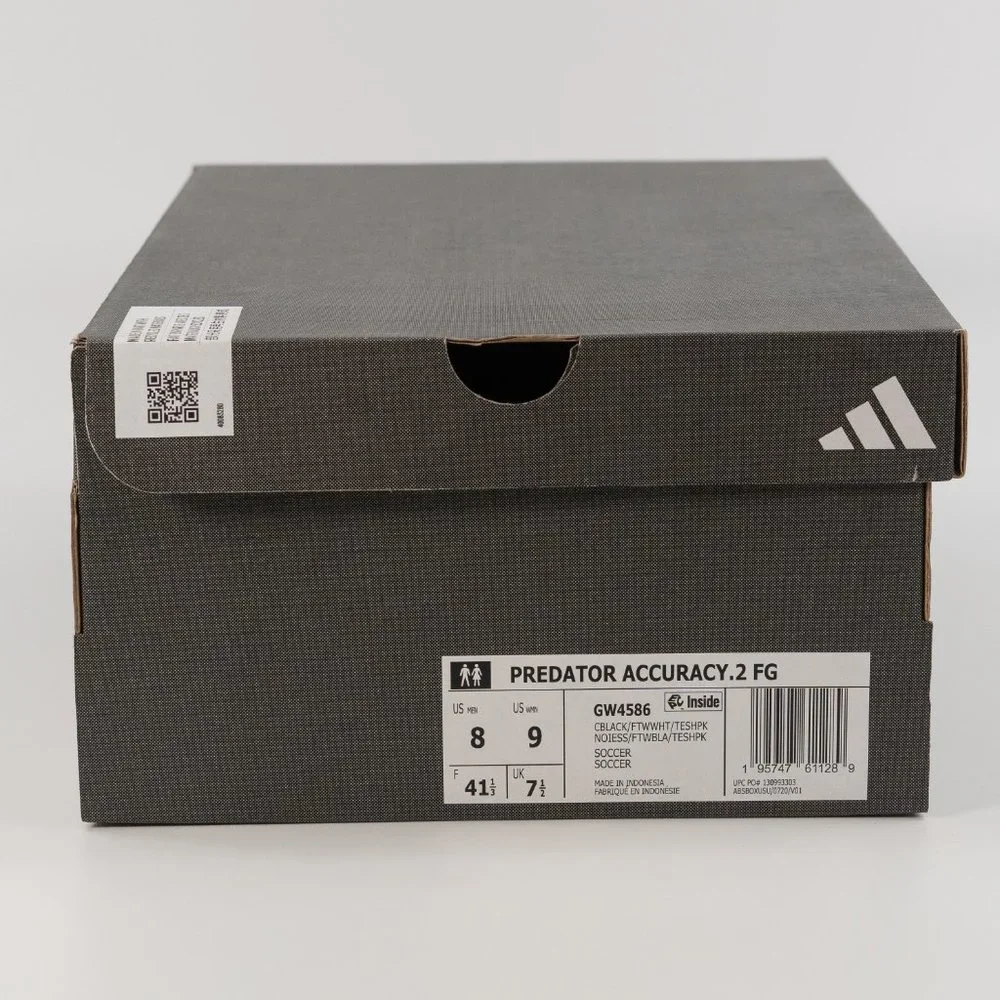 Adidas Men's Predator Accuracy.2 FG Soccer Cleats GW4586 Multi-Size